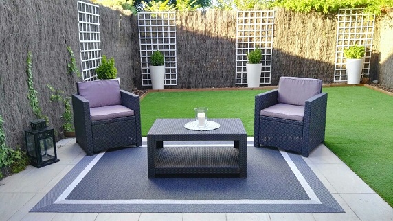 ALFOMBRA VINILO GRIS