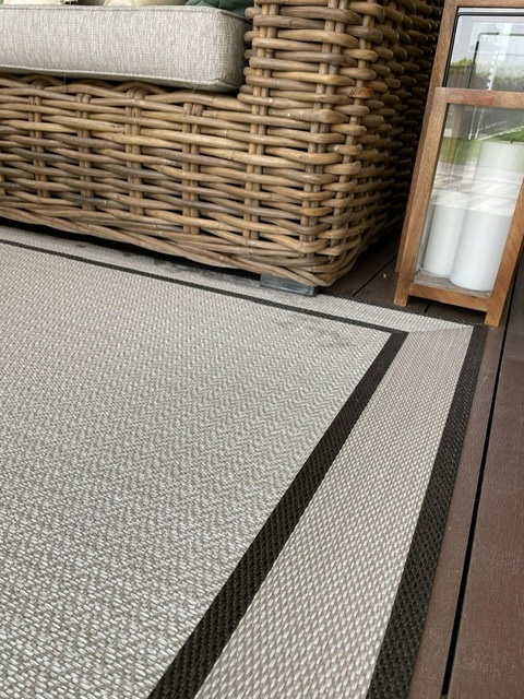alfombra de vinilo KP ZZ10 con trile cenefa