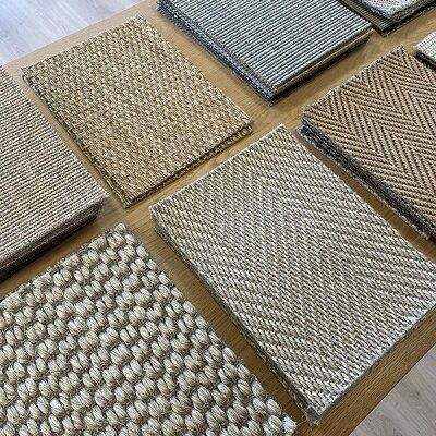 Muestras sisal Showroom